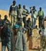 Africano dopo l'arrivo su una spiaggia delle Canarie