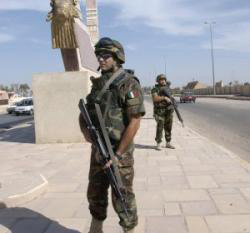 Soldato italiano in Iraq
